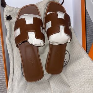 Hermes Oran Sandals Brand New!